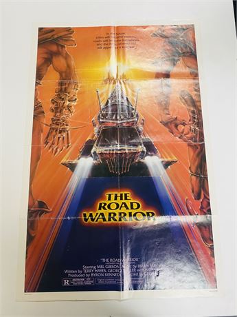 Max Max The Road Warrior Original 27x41 Movie Poster