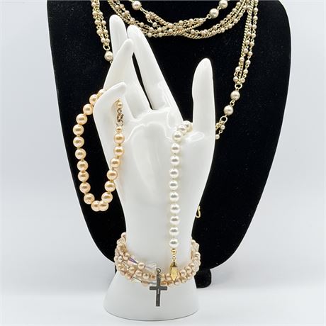 Vintage Faux Pearl Lot