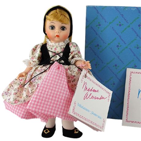 VTG Madame Alexander Goldilocks 8" Doll #497 in Box