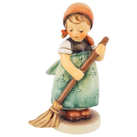 Vintage Goebel Hummel "Little Sweeper" 50th Anniversary Figurine