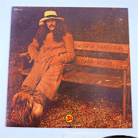 George Harrison Dark Horse Vinyl Record
