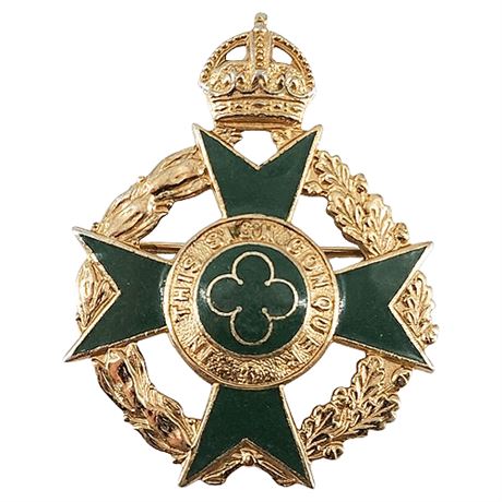 Signed Vintage AGNEW  Royal Army Chaplains' Department Pin/Pendant