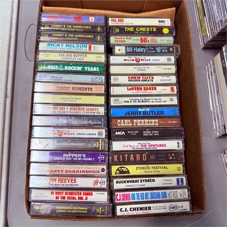 Cassette Tape Lot