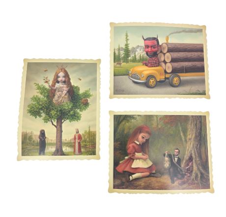Mark Ryden, "Tree Show" Postcards