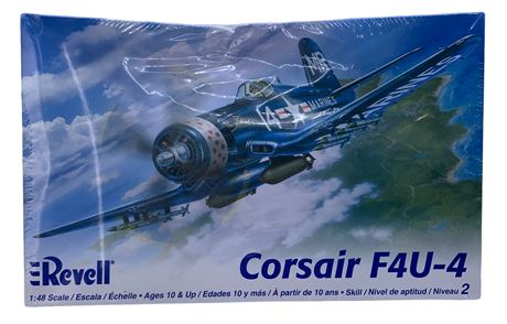 Unopened Revell 1:48 Scale Corsair F4U-4 Airplane Model