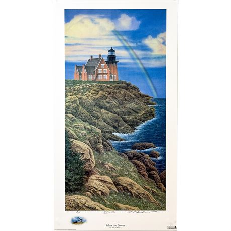 Lithographic Print of the Painting "After the Storm" by Artist Ben Richmond