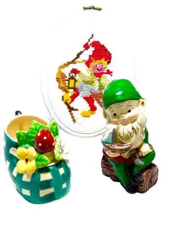 Vtg Gnome Lot