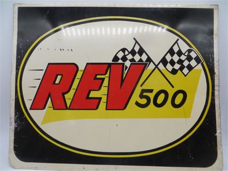 REV 500 Racing Sign