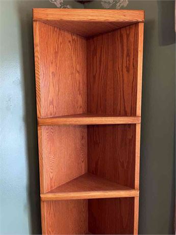 Wooden Corner Cabinet