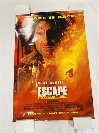 Escape From LA Original DS 27x40 Movie Poster - ROLLED