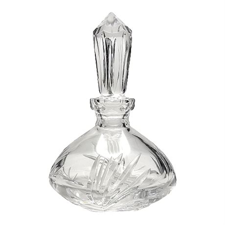 Noble Excellence Cut Crystal Perfume Bottle w/ Stopper