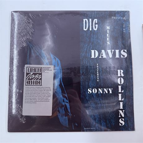 Sealed Miles Davis Dig Vinyl Record