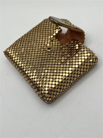 Vintage whiting and Davis mesh  pouch