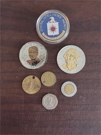 CIA Token, Commemoratives and Coins