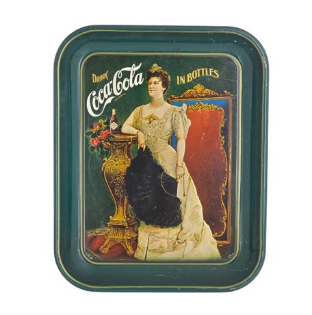 75th Anniversary Coca-Cola Metal Tray