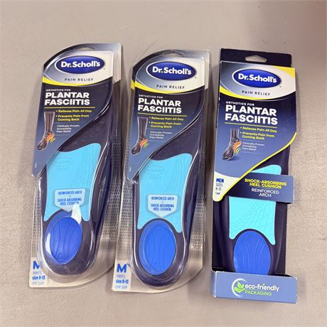 3 New Dr Scholl’s Arch Supports