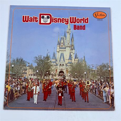 Walt Disney World Band Vinyl Record