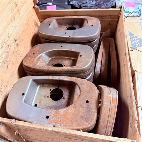 35 NOS Harley Davidson Air Filter Back Plates