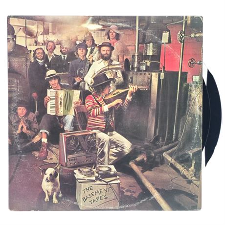 1975 Bob Dylan and The Band "The Basement Tapes" DBL LP Set