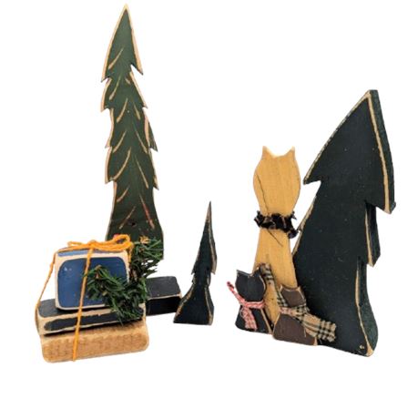 Wood Christmas Decor