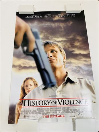 A History of Violence Original DS 27x40 Movie Poster - Rolled