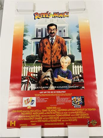 Dennis the Menace Original 27x40 Movie Poster - Rolled