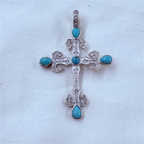 6.2g Sterling Cross Pendant