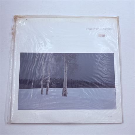 George Winston Piano Solos Sealed Vinyl Record