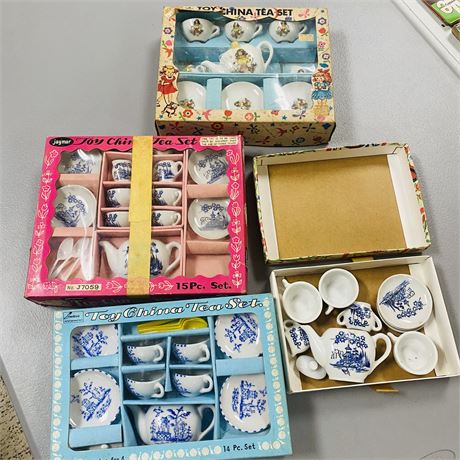 Vtg Miniature Tea Sets