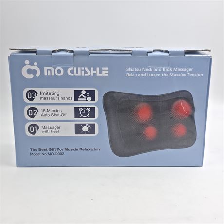 Mo Cuishle Shiatsu Neck & Back Massager with Heat
