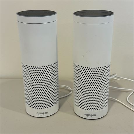Pair of Amazon Speakers