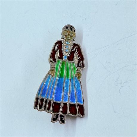8.7g Navajo Sterling Pin