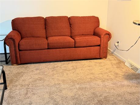 Burgundy Sleeper Sofa