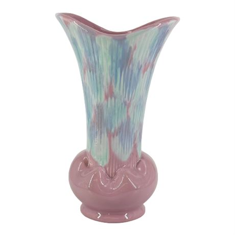 Royal Haeger Pink & Blue Vase No R853