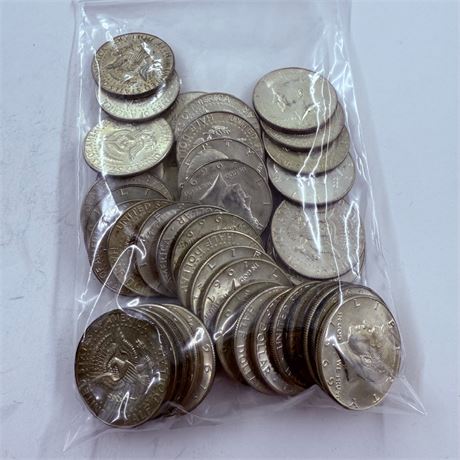 $20 Kennedy 40% Silver Half Dollars