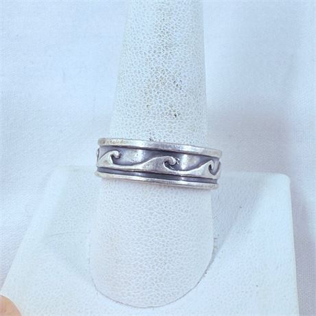 6.6g Navajo Sterling Ring Size 10.5