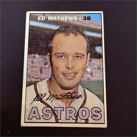 1967 Topps Ed Mathews