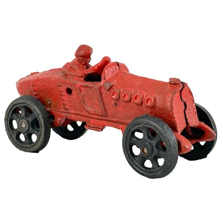 Vintage A.C. Williams Cast Iron Boat Tail Racer