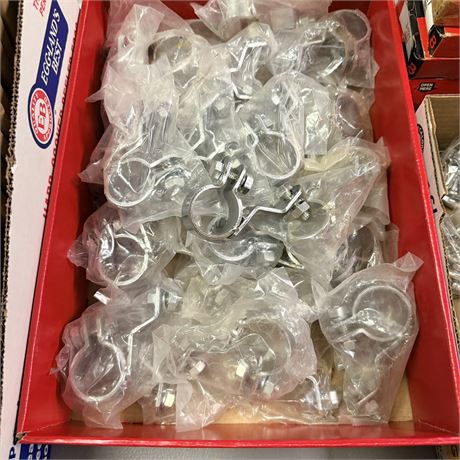 30 NOS Exhaust Brackets
