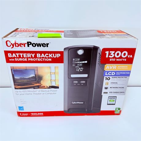 New CyberPower Battery Backup w/ Surge Protection