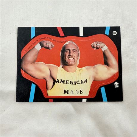 1985 Topps Hulk Hogan Sticker