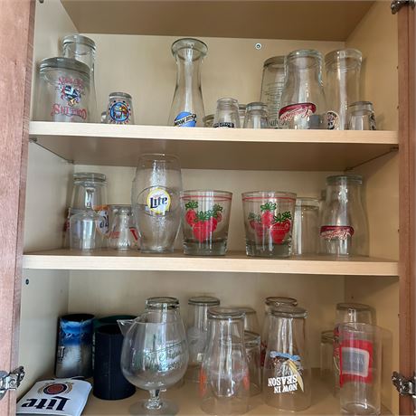 Lot of Assorted Glassware