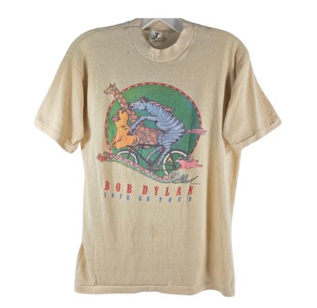 Bob Dylan VTG 1978 Tour T-shirt