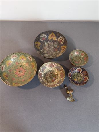Enameled Brass