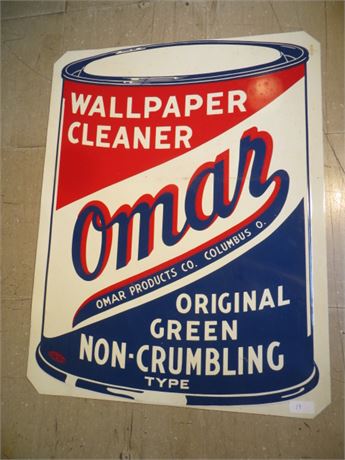 Omar Wallpaper Cleaner Sign