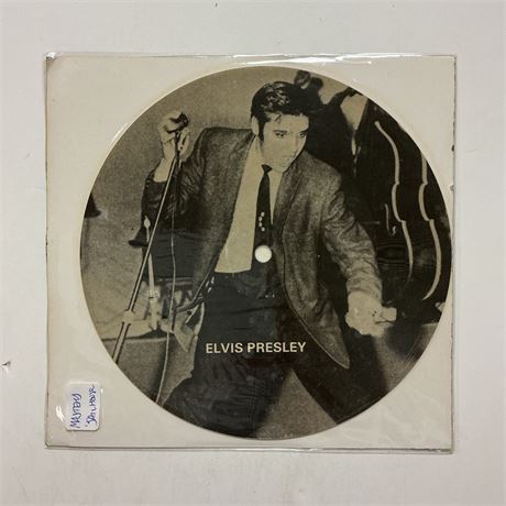 Elvis Presley Picture Disc 45 Vinyl Record