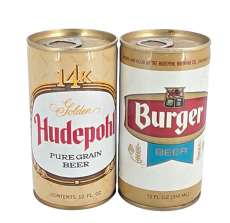 VTG Beer Cans, Hedepohl & Burger, Cincinnati