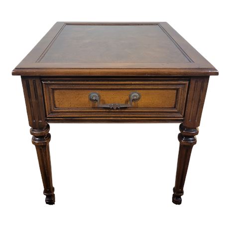High-End Italian Neoclassical Tuscan Accent End Table