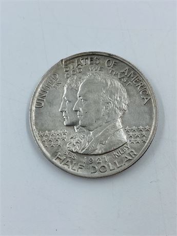 UNC 1921 Alabama Half Dollar
