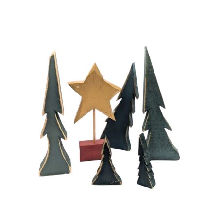 Wood Christmas Decor